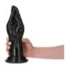 Mano per fisting becco d'anatra nera 24 cm Mano per fisting becco d'anatra nera 24 cm