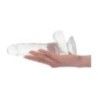 Fallo Realistico Flavour trasparente 19,5 cm Fallo Realistico Flavour trasparente 19,5 cm