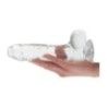 Fallo Realistico Passion trasparente 21 cm Fallo Realistico Passion trasparente 21 cm