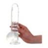 Fallo Realistico Passion trasparente 23 cm Fallo Realistico Passion trasparente 23 cm