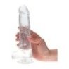 Fallo Realistico Passion trasparente 22 cm