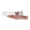 Dildo Realistico Earth trasparente 18,5 cm Dildo Realistico Earth trasparente 18,5 cm