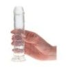 Dildo Realistico Earth trasparente 16,5 cm