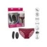 Slip vibrante pizzo telecomando bordeaux Slip vibrante pizzo telecomando bordeaux