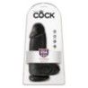 Dildo paffuto nero 24 cm King Cock Dildo paffuto nero 24 cm King Cock