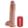 Dildo XL realistico chiaro ventosa 28 cm Dildo XL realistico chiaro ventosa 28 cm