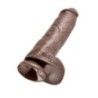 Dildo XL realistico brown ventosa 28 cm Dildo XL realistico brown ventosa 28 cm