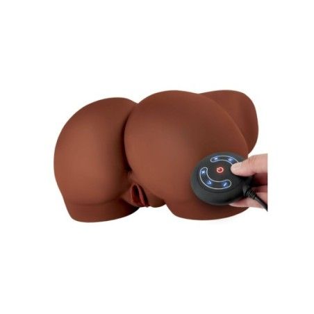 Masturbatore maschile realistico pelle scura