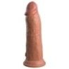 Dildo vibrante Dual Density 20 cm mulatto Dildo vibrante Dual Density 20 cm mulatto