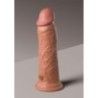 Dildo vibrante Dual Density 20 cm mulatto Dildo vibrante Dual Density 20 cm mulatto