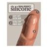 Dildo vibrante Dual Density 20 cm mulatto Dildo vibrante Dual Density 20 cm mulatto