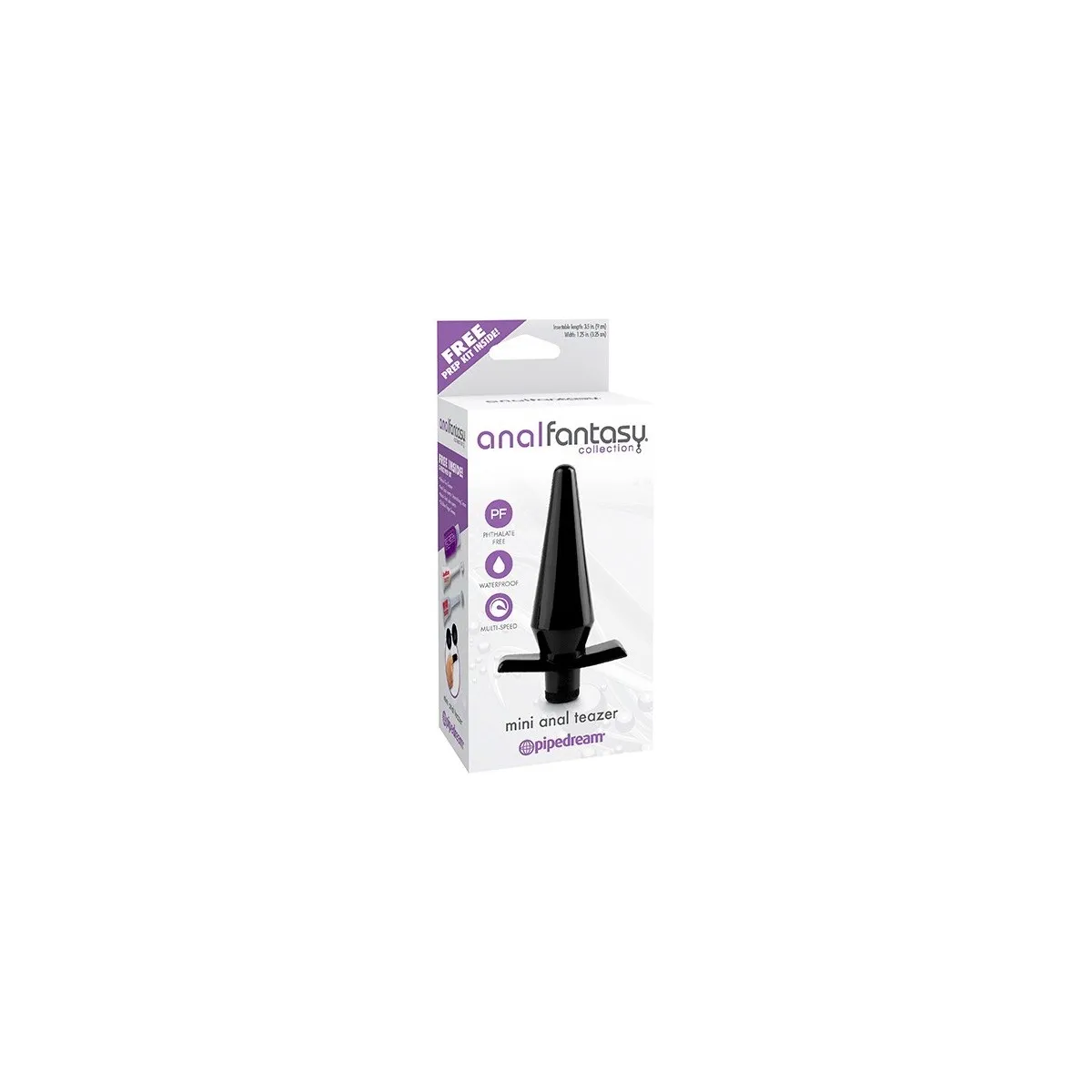 Vibratore Anale Mini Plug Teazer Anal Fantasy Collection