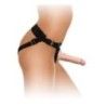 Cintura strapon con dildo silicone 17,8 cm Cintura strapon con dildo silicone 17,8 cm