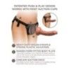 Cintura strapon con dildo in silicone 21 cm Cintura strapon con dildo in silicone 21 cm