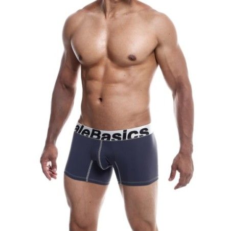 Boxer Uomo grigio in microfibra MaleBasics