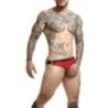 Jockstrap con anello pene rosso Dngeon Jockstrap con anello pene rosso Dngeon