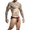 Jockstrap rosso con catena di Dngeon Jockstrap rosso con catena di Dngeon