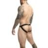 Jockstrap verde mimetico con catena di Dngeon