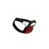 Jockstrap sexy rosso con catena + clip Dngeon Jockstrap sexy rosso con catena + clip Dngeon