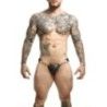 Jockstrap grigio militare catena+clip Dngeon