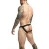Jockstrap grigio militare catena+clip Dngeon
