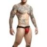 Jockstrap sexy con borchie di Dngeon rosso Jockstrap sexy con borchie di Dngeon rosso