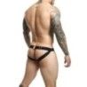 Jockstrap sexy con borchie di Dngeon rosso Jockstrap sexy con borchie di Dngeon rosso
