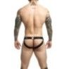 Jockstrap sexy con borchie di Dngeon rosso Jockstrap sexy con borchie di Dngeon rosso