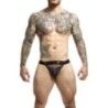 Jockstrap grigio mimetico con borchie Dngeon Jockstrap grigio mimetico con borchie Dngeon