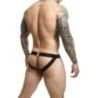 Jockstrap grigio mimetico con borchie Dngeon Jockstrap grigio mimetico con borchie Dngeon