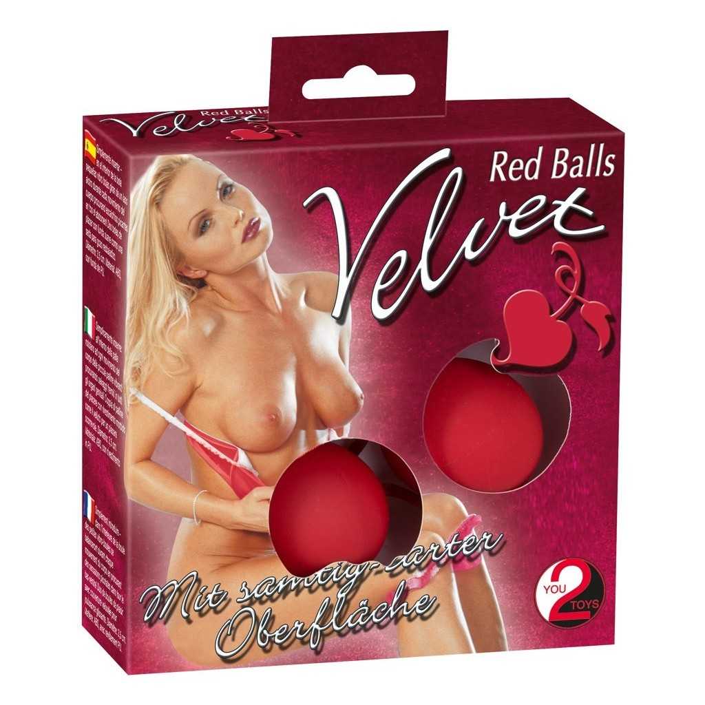 Velvet Red Balls pallne vaginali Velvet Red Balls pallne vaginali