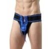 Jockstrap sexy football blu MOB di Malebasics Jockstrap sexy football blu MOB di Malebasics