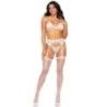 Completo intimo set 3pz bianco