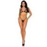 Completo sexy rete Bikini nero Completo sexy rete Bikini nero