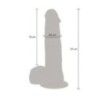 Dildo vibrante perle rotanti 21 cm Dildo vibrante perle rotanti 21 cm