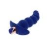 Plug anale con sfere the Spunky blu Plug anale con sfere the Spunky blu