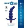 Plug anale con sfere the Spunky blu Plug anale con sfere the Spunky blu