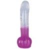 Dildo realistico morbido con ventosa 19 cm Dildo realistico morbido con ventosa 19 cm
