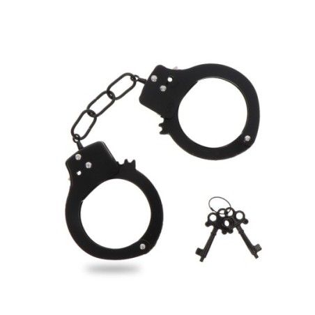 Manette BDSM Fun Cuffs metallo nero