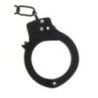 Manette BDSM Fun Cuffs metallo nero Manette BDSM Fun Cuffs metallo nero