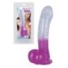 Dildo realistico morbido con ventosa 19 cm Dildo realistico morbido con ventosa 19 cm