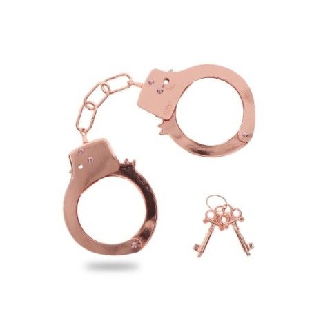 Manette BDSM Fun Cuffs metallo rosa
