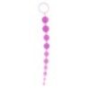 Palline anali diametro progressivo fucsia