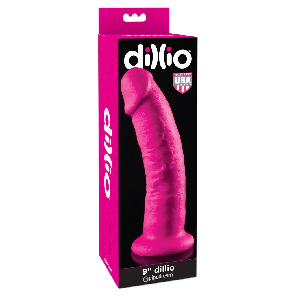 Fallo Dildo Anale realistico Dillio Vaginale Anale con ventosa 9 rosa