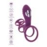 Anello pene vibrante Halo Halo Sleeve viola Anello pene vibrante Halo Halo Sleeve viola