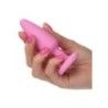 Plug Anale Crystal Booty Kit rosa Plug Anale Crystal Booty Kit rosa