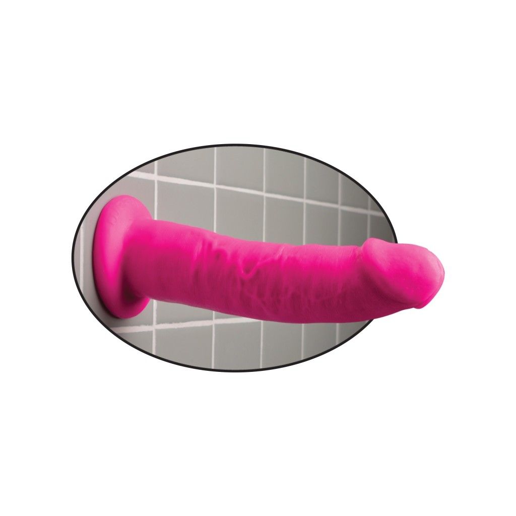 Fallo Dildo Anale realistico Dillio Vaginale Anale con ventosa 9 rosa