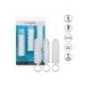 Guaine prolunga pene anello set 3 pz clear Guaine prolunga pene anello set 3 pz clear