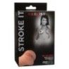 Masturbatore uomo Pussy 18,5 cm pelle scura Masturbatore uomo Pussy 18,5 cm pelle scura