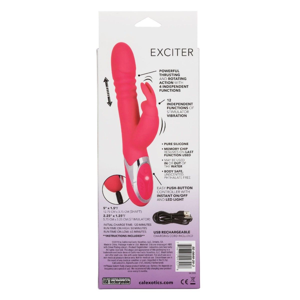 Vibratore up & dovn rabbit Enchanted Exciter